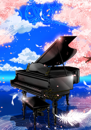 Pianoforte 桜咲く季節 ゴシック 幻想壁紙